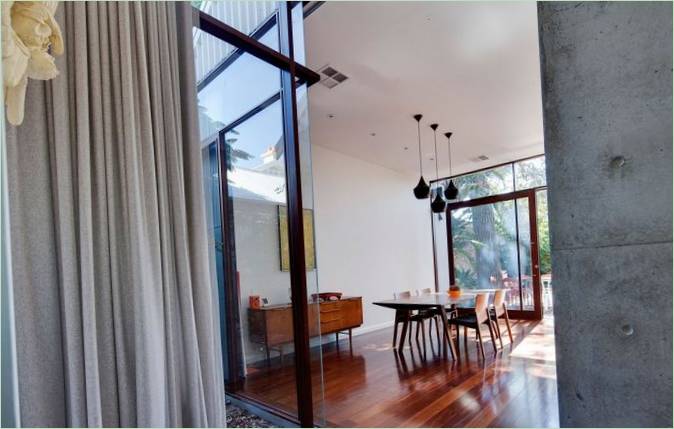 Modernistická přístavba Maylands Additions v Maylands, Austrálie