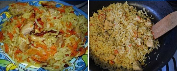 Kuřecí rýžový recept