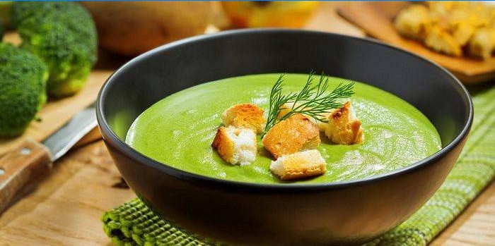 Jak si vyrobit brokolici Puree Soup