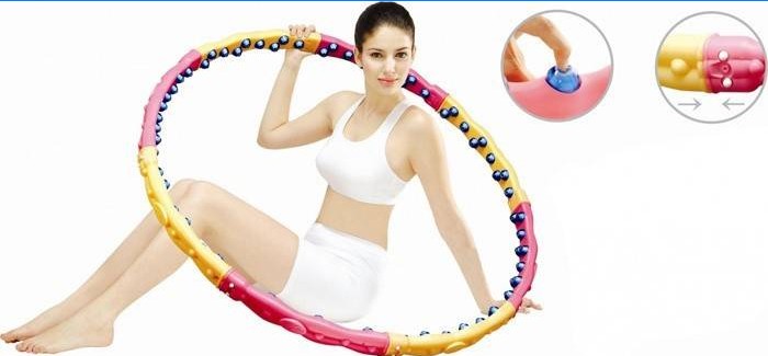 Hula-hoop pro hubnutí břicha a boků