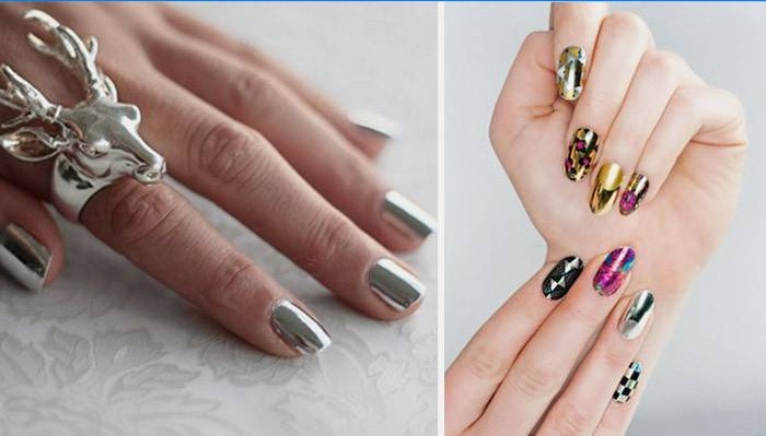 Možnosti pro Mirror Nail Art