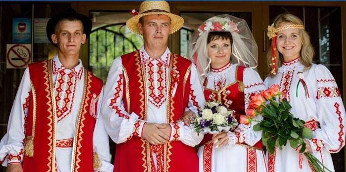 Běloruská tradiční svatba