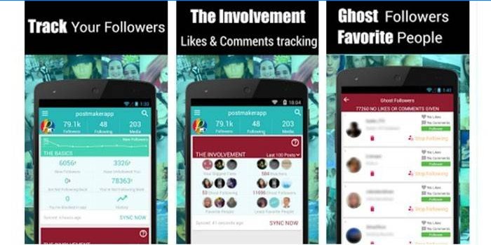 TrackGram: Instagram následovníci