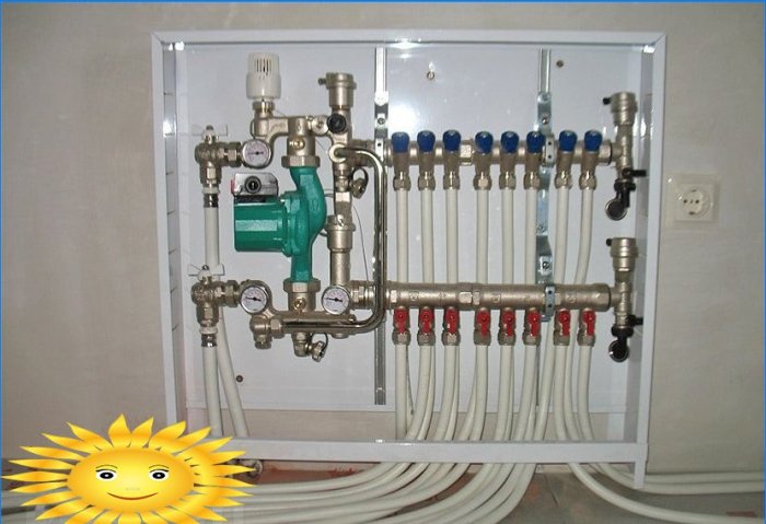 Návrh a instalace vodovodních a topných systémů pro dům z kovových polymerních trubek