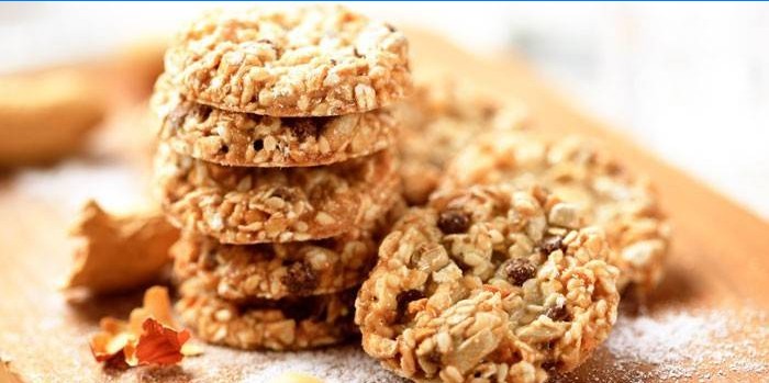 Ovesné sušenky Raisin Cookies