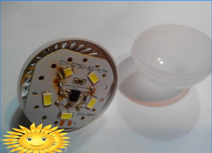 Oprava DIY LED lampy