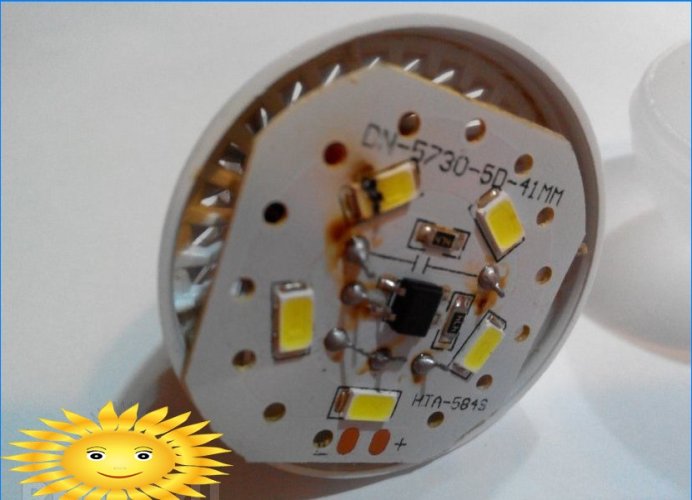 Oprava DIY LED lampy