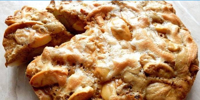 Připravená skořice Apple Pie