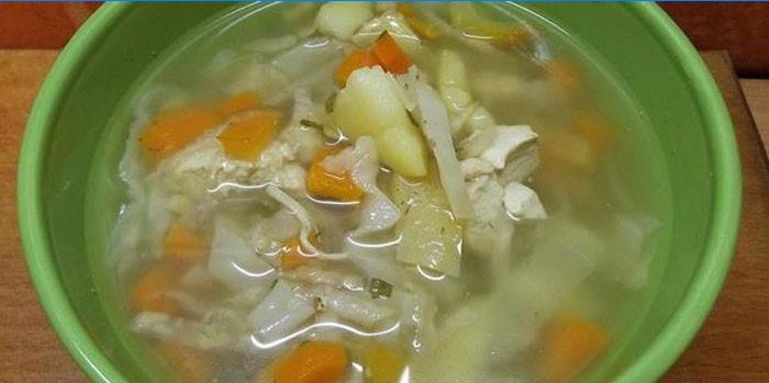 Celerová kořenová zeleninová polévka