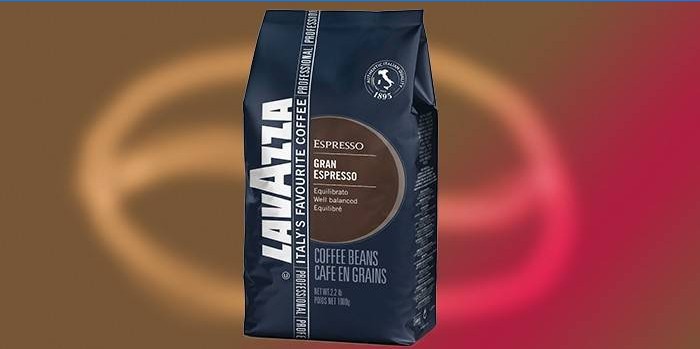 Balení kávových zrn Lavazza Grand Espresso