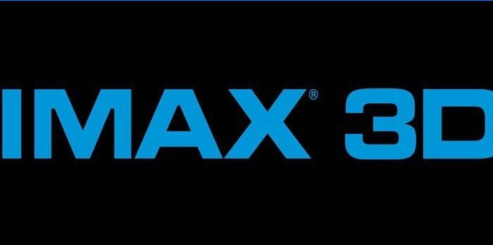 IMAX 3D nápisy
