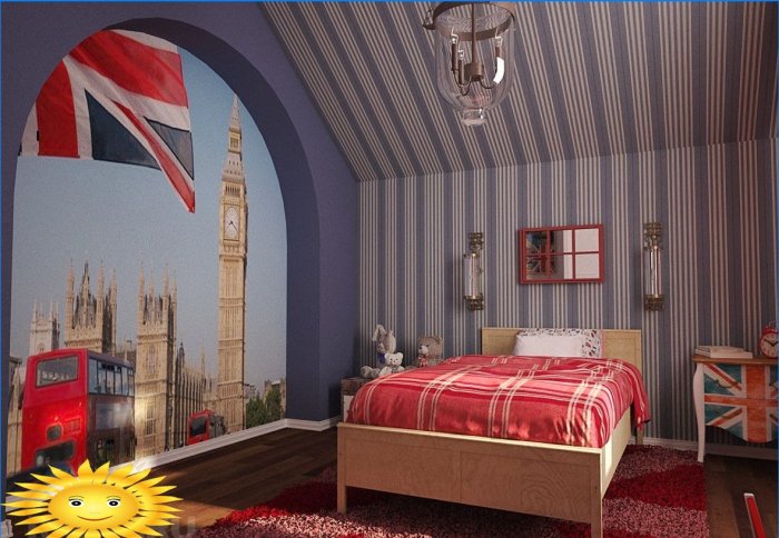 Chladný interiér ve Velké Británii