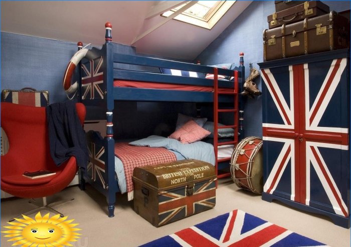 Chladný interiér ve Velké Británii