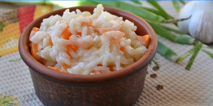 Krevety rýže