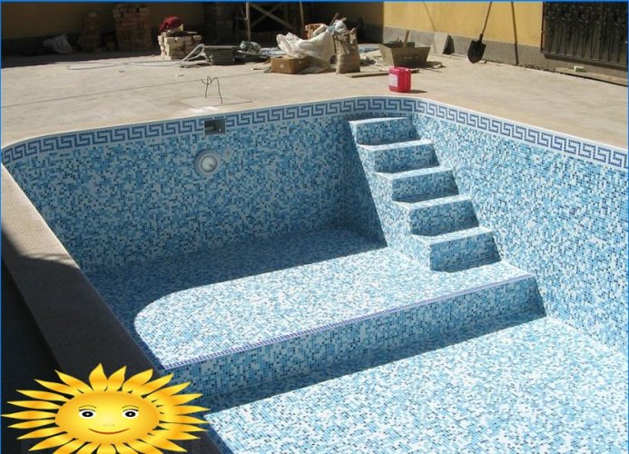 DIY bazén: betonová mísa