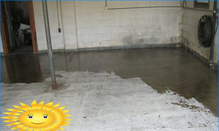 Garážová podlaha: polyuretanová impregnace a betonový nátěr