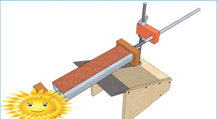 Jak vyrobit stroj na ostření nožů vlastními rukama