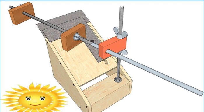 Jak vyrobit stroj na ostření nožů vlastními rukama