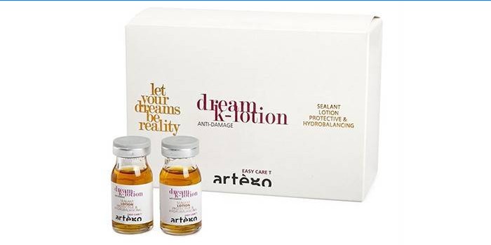 Keratin vlasový olej Dream lotion ARTEGO