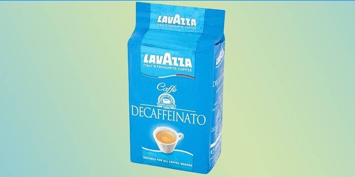 Balení kávy Lavazza Caffe Decaffeinato bez kofeinu