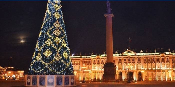 Nový rok v Petrohradě