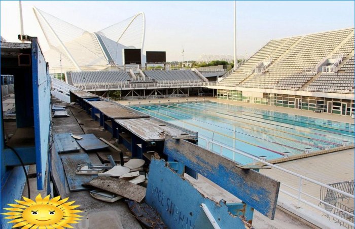 Opuštěná olympijská zařízení