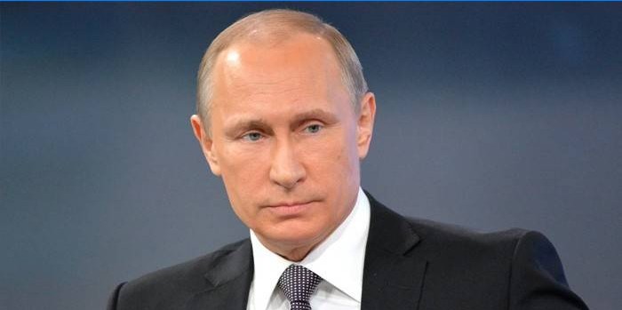 Prezident Ruské federace V. V. Putin