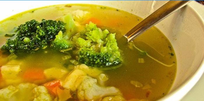 Masová vývar zeleninová polévka