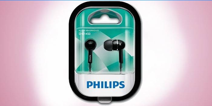Vakuová sluchátka Philips SHE1450