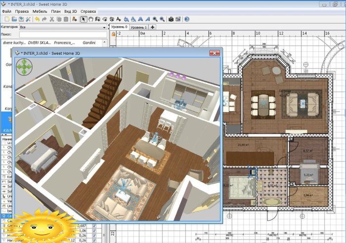 Domácí design v Sweet Home 3D