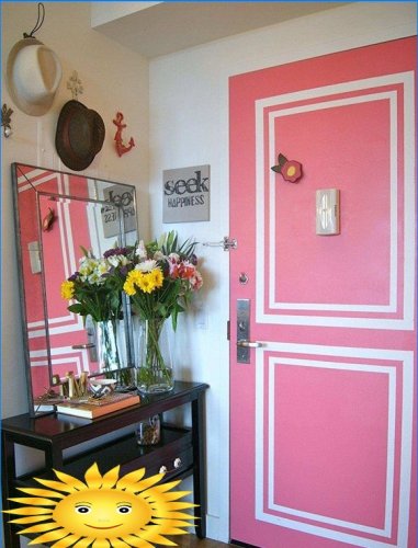 14 nápadů pro dekoraci vnitřních dveří