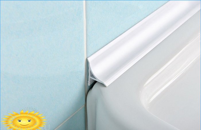 Pvc koupel obrubník