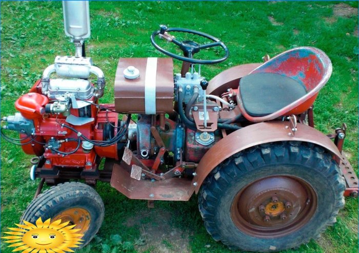DIY mini traktor