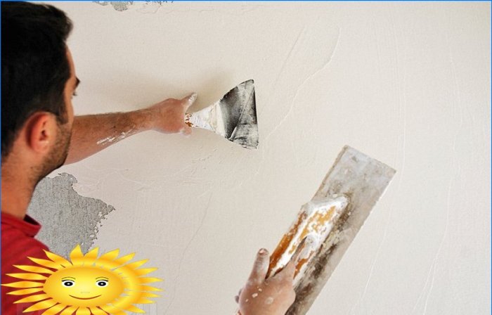 DIY dekorativní omítka pro stěny z obyčejného tmelu