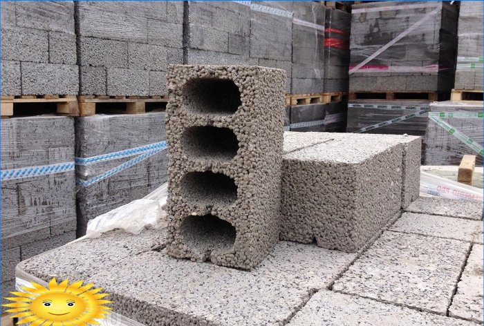 Expandované hliněné bloky: vlastnosti, typy a vlastnosti materiálu