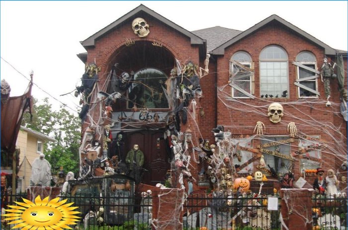 Halloween: jak vyzdobit dům na dovolenou