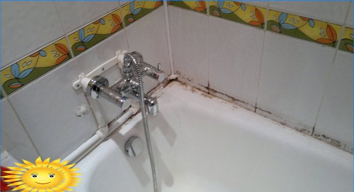 Jak čistit švy mezi koupelnovými dlaždicemi