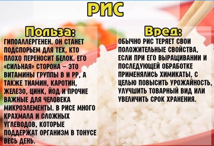 Výhody rýže