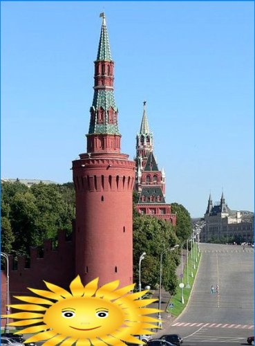 Beklemishevskaya věž moskevského Kremlu