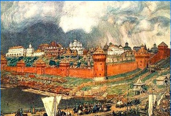 Moskevský Kreml na konci 15. století