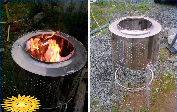 Podivné a jen neobvyklé domácí krbová kamna a hořáky