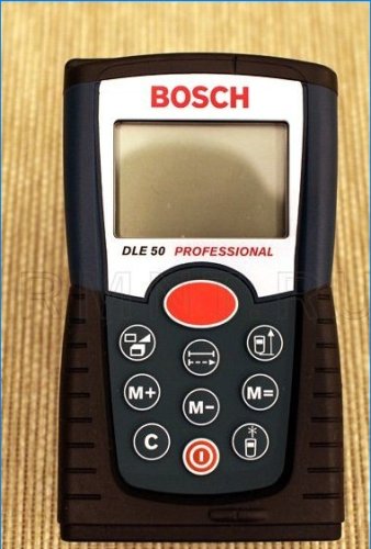 Laserový dálkoměr (laserová měřicí páska) Bosch DLE 50 Professional