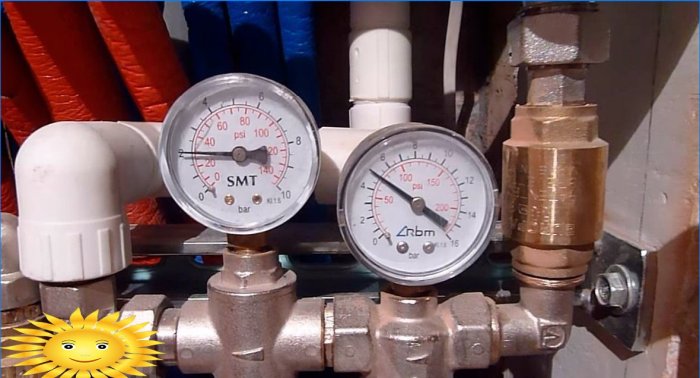 Reduktor nebo regulátor tlaku vody ve vodovodním systému