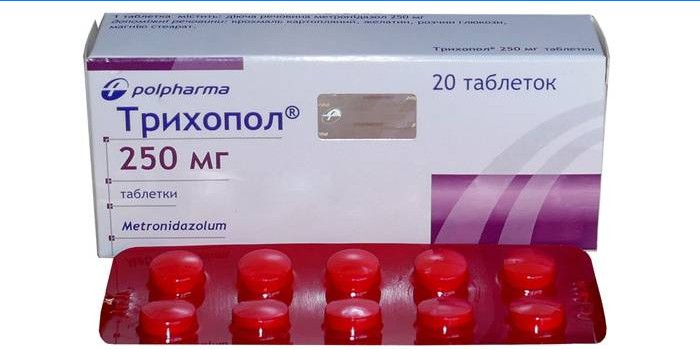 Trichopolum tablety