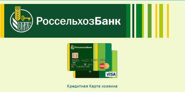 Hostitelská kreditní karta od Ruské zemědělské banky