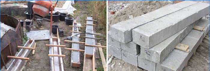Výroba betonových překladů