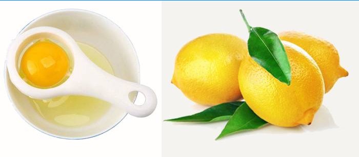 Vejce a citron