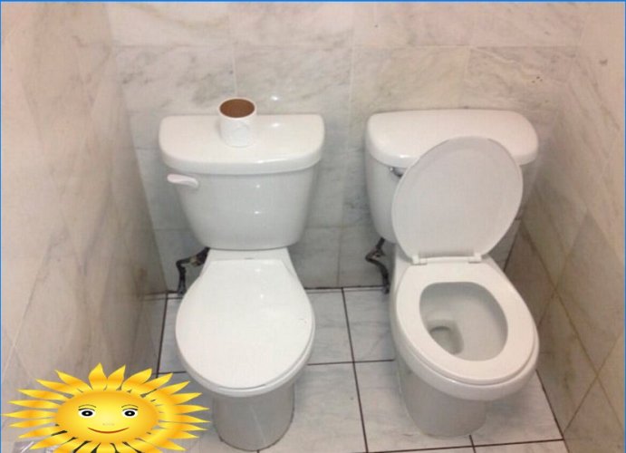 20 zřejmých vpichů v uspořádání toalety