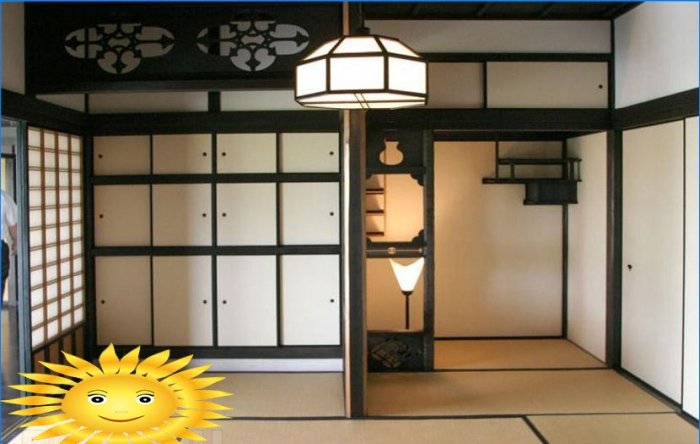 Devět prvků japonského interiéru
