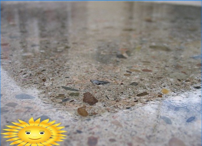 Broušení a leštění betonové podlahy